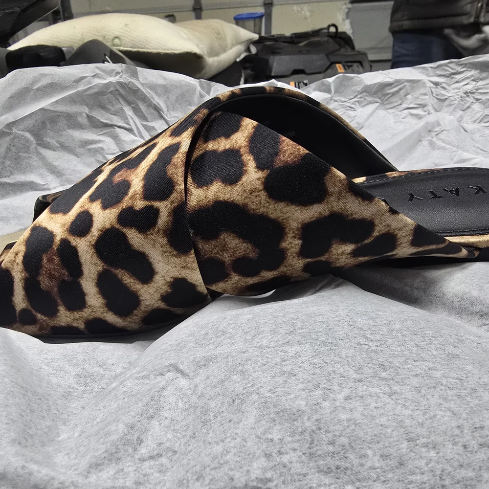 Size‎ 7 KATY PERRY LEOPARD Print Satin Side NIB